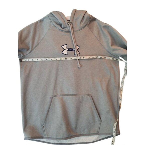 Under Armour  Women's Gray  Large Hooded Sweater - Picture 9 of 14